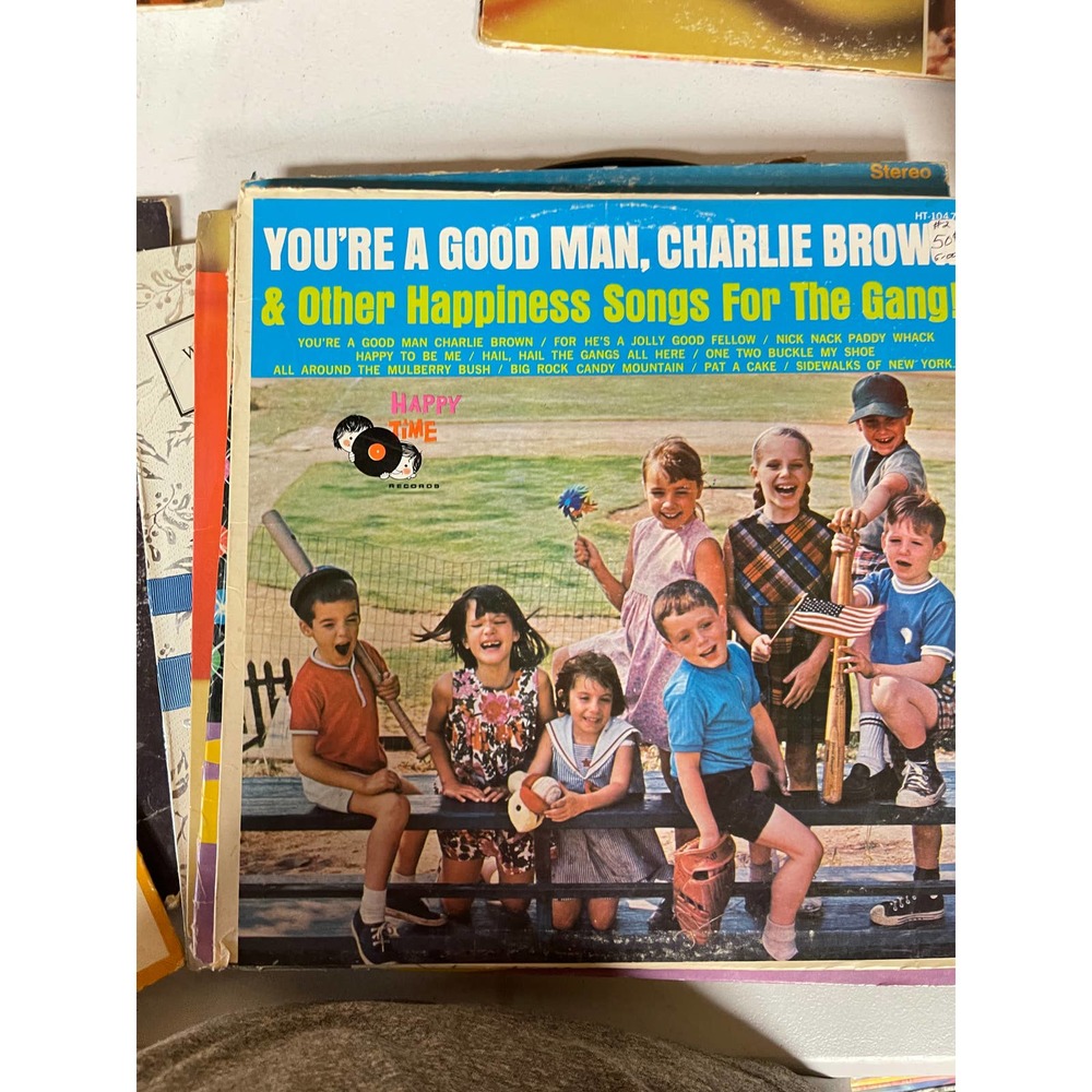 you're a good man charlie brown & other happy songs for the gang